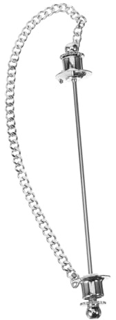 Toyvian Dekorative Kragennadel Für Männer Aus Metall Mit Kette Modische Herrenbrosche Für Hemdkragen Und Krawatten Vielseitig Einsetzbar Für Partys Und Feiern