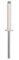 Cofan 07154008 Remache, Blanco, 4.0 x 08 mm