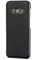 KANVASA Galaxy S8 Lederhülle Schwarz Skin Leder Case Ledertasche Luxus Echtleder Cover für Original Samsung Galaxy S8 - Rindsleder Schutzhülle Hülle ultra dünn - Optimaler Schutz & edles Design
