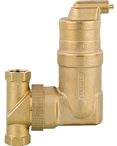 Luftabscheider Spirovent RV2 Drehbar 28mm UA028W
