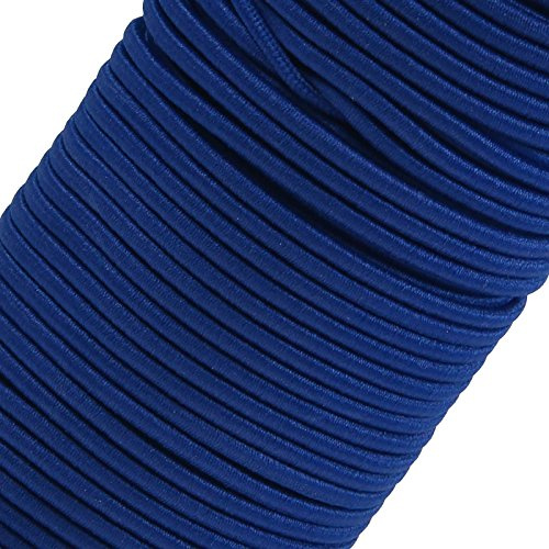 50m Spule Gummikordel Gummischnur 3mm Bekleidungsgummi Hutgummi, 27 Farben