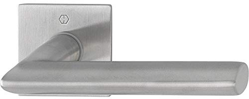 HOPPE Türdrückerpaar Stock.E1140Z/848N VA F69 m.Drückerrosetten VK 8mm