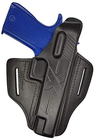 VlaMiTex B23 Leder Holster für Colt 1911 Walther/Springfield 1911 / Kimber 1911 / Sig Sauer 1911 Smith and Wesson 1911 SW