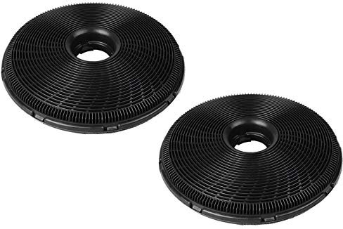 AquaHouse Lot de 2 filtres à charbon pour hotte Hygena, Diplomat, MFI - 190 mm