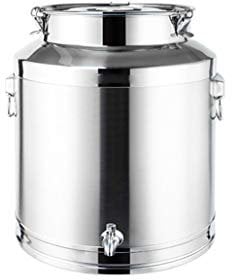 Edelstahl-Milch barrel, abgedichtet barrel Weinfasses Ölfaß Gärfass, verwendet for Milch/Öl/Wein- / Suppe Lagerung und Verteilung, mit Anzapfungen 5L, 8L, 9L, 14L, 18L, 22L, 24L ... 76L, 88L