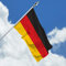 Deitert Deutschlandfahne – 100x150 cm Deutschland Fahne, Haushängefahne aus reißfestem Polyester