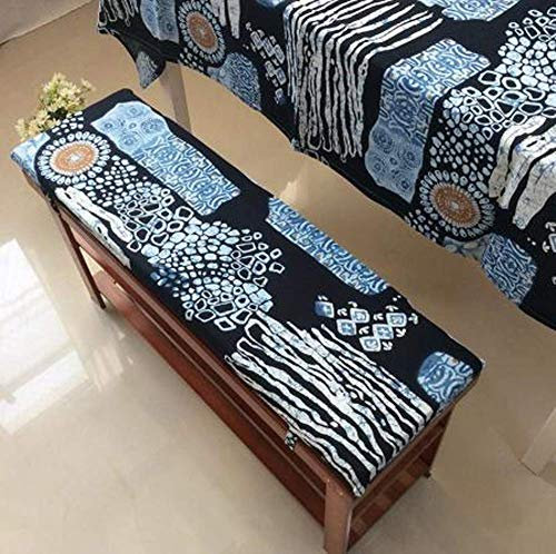 Ezoon Sitzkissen im südöstasiatischen Stil für Bank, Vintage-Stil, Holzmöbel, Sofa, Polster, 2-Sitzer, Hollywoodschaukel, Paletten-Sitzer, rutschfest