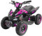 Zorax 36V 1000W Pink 6'' Tyre Battery Powered Kids Mini ATV Quad Bike (Foot Brake - 3 Speeds - LED Light - Forward/Neutral/Reverse - CE Approved - MAX Capacity: 65KGS) Children's Electric Ride on