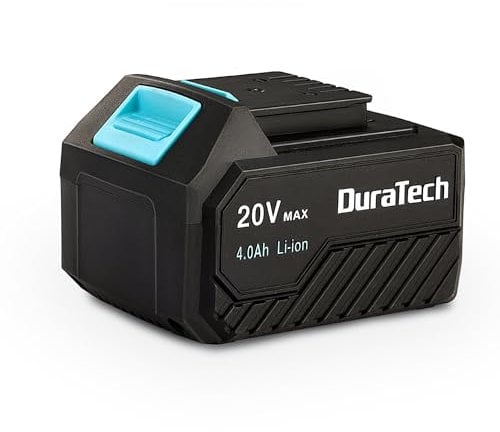 DURATECH Batterie Lithium-ION 20 V 4,0 Ah pour Outils sans Fil
