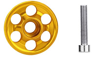 SPORTARC MTB Headset Top Cap MTB Fork Tube Cover Alloy Aluminum Stem Cap 28.6mm For front fork 28.6mm, GOLD