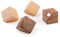magnets4you - 4er Set Dekomagnete aus Holz | CUBE | Neodym Magnet für Pinnwand und Magnettafel