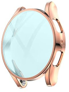 Coque souple de protection d'écran pour montre pour Samsung Galaxy Watch 5 40 mm TPU tout-en-un (Rose Gold)