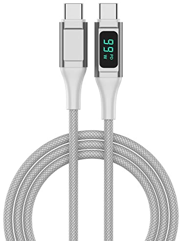 4smarts USB-C auf USB-C Kabel DigitCord 100W 1,5m weiß