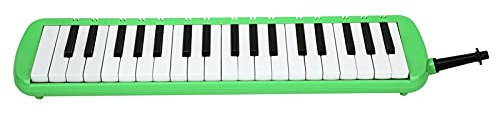 37-Tasten-Melodica Melodica 37-Tasten-Tastatur-Blasmusikinstrument für Professionelles Anfängertraining (Grün)
