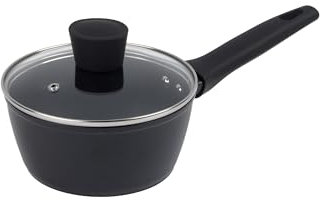 Russell Hobbs RH03258EU7 Verde Thermocollar Pentola da 16 cm - rivestimento antiaderente in ceramica, alluminio riciclato, privo di PFAS, pentola di cottura a induzione, indicatore di temperatura