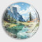 Runde Kühlschrankmagnete, Yosemite National Park, Glas-Kühlschrankmagnete, Dekoration für Kühlschrank, Spind, Whiteboard, dekorative Magnettafel, Schränke, Klassenzimmer, Büro, Kabine, Schule