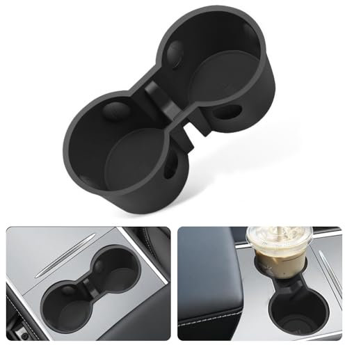 Tesla Model 3 2021-2023 Model Y Mittelkonsole Getränkehalter Einsatz Entspanntem Griff