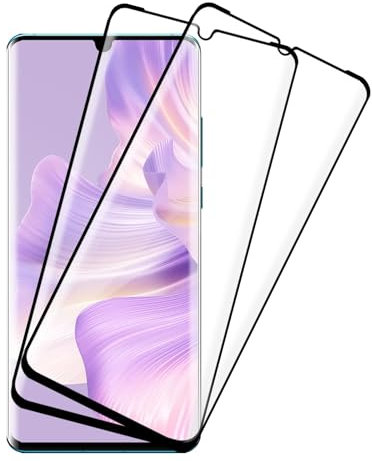 VSEER 2 protectores de pantalla para Huawei P30 Pro, ultra HD, alta sensibilidad, ultrafino, duradero, P30 Pro, pantalla completa 3D, libre de polvo, cristal protector de pantalla