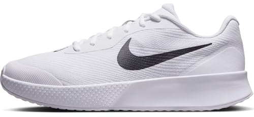 NIKE Herren Vapor Lite 3 Sneaker, White/Black, 42.5 EU