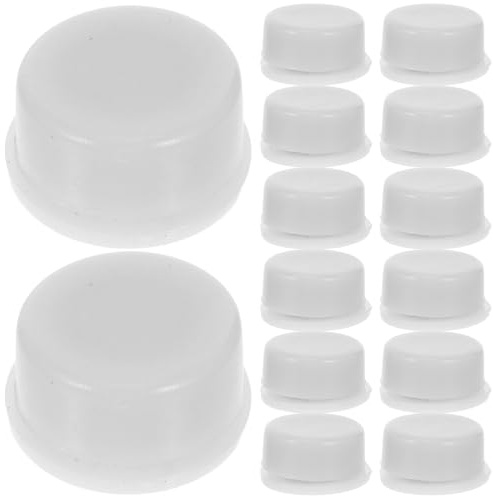 FOMIYES 30pcs White Rotary Windmill Bearings for DIY Craft Accessories, Hair Clip Bearings and Doll Making, Miniature Electric Motor Replacement for Garden Windmills and Wheelbarrows