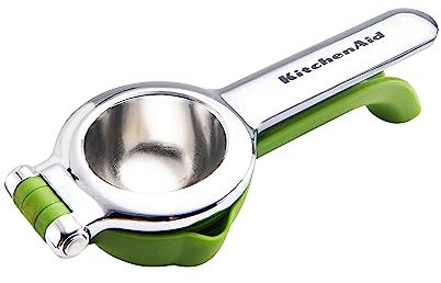 KitchenAid KD070OHLCA Citrus Squeezer, Aluminum, Green