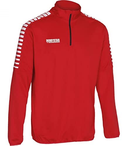 Derbystar Hyper Trainingstop Unisex Top, rot Weiss, L