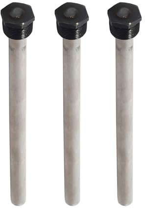 Eleventree 3 Pack RV Water Heaters Magnesium Anode Rod, Anode rods for rv Water Heater,Extends The Life of Suburban and Mor-Flo Water Heaters Tank-Magnesium