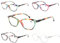 MODFANS (5 Pack) Lesebrille 1.0 Rund Damen,Gute Brillen,Hochwertig,Mode,Komfortabel,Super Lesehilfe,fur Frauen