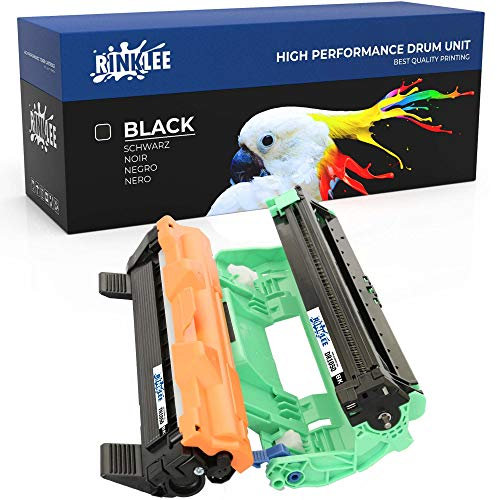 RINKLEE DR1050 TN1050 Trommel & Toner kompatibel für Brother DCP-1510 DCP-1512 DCP-1610W DCP-1612W HL-1110 HL-1112 HL-1210W HL-1212W MFC-1810 MFC-1910W