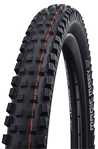 Schwalbe Magic Mary MTB Reifen – Downhill & Enduro Fahrradreifen 29 Zoll, 65-622 – Super Gravity, Addix Soft – Tubeless Easy Faltreifen für Downhill und Enduro