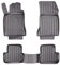 Design 3D Gummimatten Set für Mercedes CLA (C118) ab 2019 | Extra hoher 5cm Rand