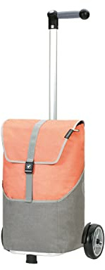 ANDERSEN Einkaufstrolley - Shopper Vigo apricot 46 L einkaufen,hochwertig, Aluminium, Griff ergonomisch, höhenverstellba...