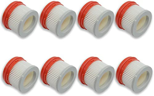 PUREBURG Confezione da 8 filtri di ricambio per aspirapolvere compatibili con Xiaomi Dreame V8 V9 V9B V9P XR V10 V11 aspirapolvere portatile senza fili per uso domestico