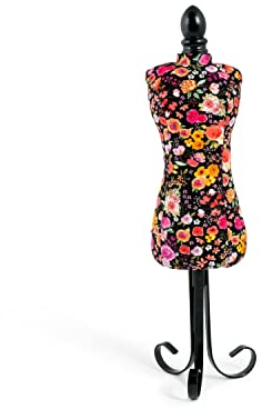 Dritz Dress Form Pin Cushion, 13, Black