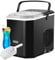 ZZLLKQ Machine à Glaçons Intelligente, 2 Tailles de Glace Machine Wi-Fi Contrôle par APP, Autonettoyant Machine a Glacons, 15kg en 24h, 9 Glaçons en 6-10 Minutes Comptoir pour Maison Camping Fête