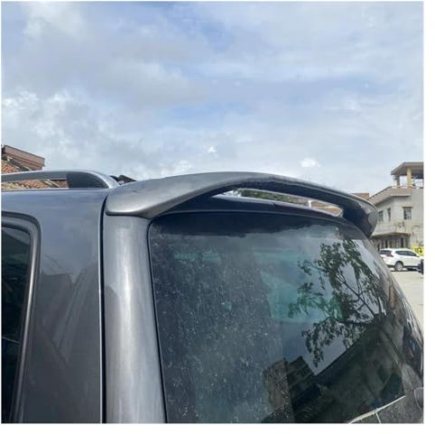 Spoiler Wing Auto Hinten Flügel Farbe Heckspoiler Für Touran Spoiler 2009-2014 Für VW Für Touran Spoiler ABS Kunststoff Material Heckspoiler(Weiß)