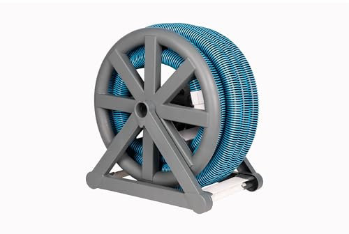 Cofan Enrollador de Manguera Flotante para Piscinas | Manguera flotante con 13 Metros de Longitud | Organización Accesorios de Piscina
