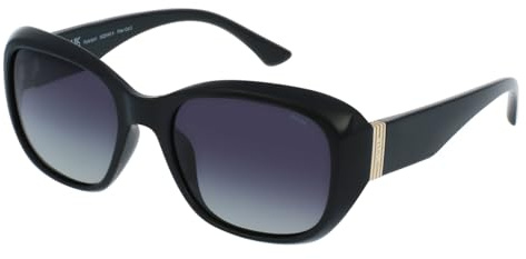 INVU Damen-Sonnenbrille IB22446A Schwarz Polarisierte Gläser 100% UV PROTECT