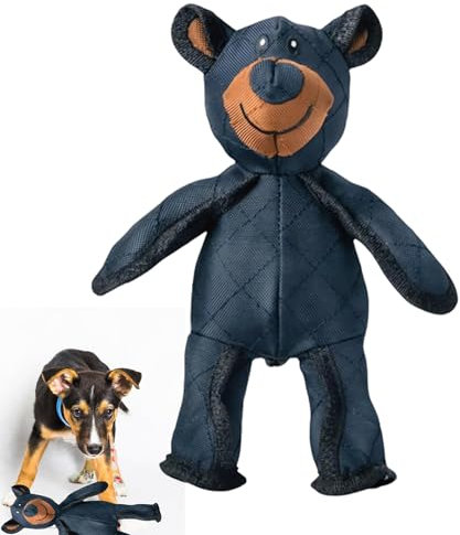 Nimedala Unbreaka Bear Hundespielzeug, Robustes Hundespielzeug, Interaktives Plüschspielzeug (1Pcs)