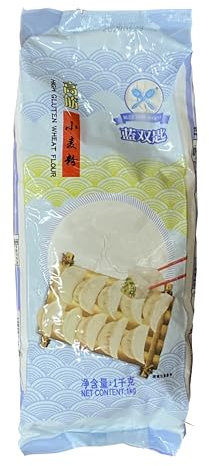 Farine Spéciale Raviolis (Sui Jiao) Chinois 1kg/Sac - Offres de 1, 2 et 3 Sacs - Livraison Gratuite France (1 sac)