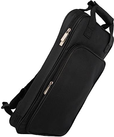 WHAMVOX Bolsa Para Baquetas Oxford De Almacenamiento Bolsa Portátil Con Correa Hombro Soporte Para Mazos De Batería Para Conciertos o Prácticas