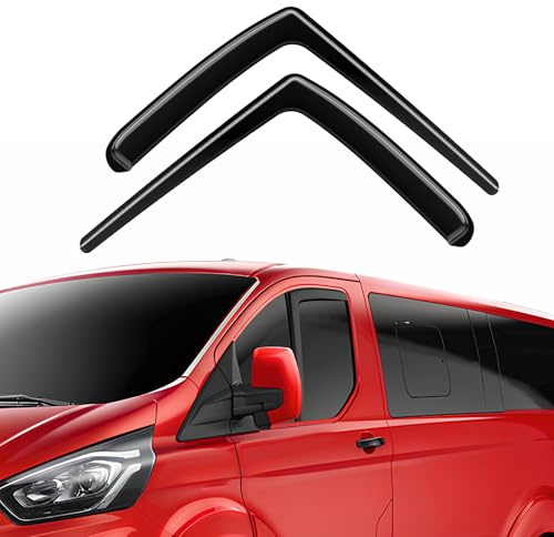 GEARCELL Windabweiser für Ford Transit Custom/Tourneo Custom 2012–2024, 1 Paar
