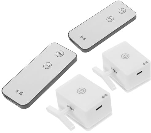 Veemoon 2 Set Telecomando Pulsante Pigro Controller Pulsante Luce Controller Interruttore Intelligente Pulsante Intelligente Pulsante Luce Pulsante Dito Bot Interruttore Bot Pulsante