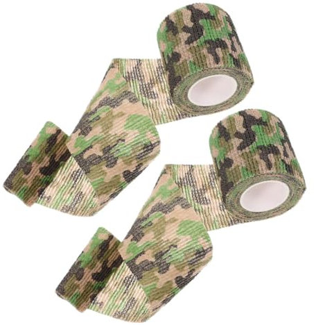 Milisten 2stücke Selbsthaftende Tierverbände Für Hunde Und Katzen Nicht Gewebte Kohesive Camouflage-wickeltape Für Haustiere Einfach Anzuwenden Und Wechselbar