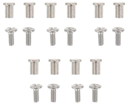 Eyeglasses Screws Replacement Kit 2 Sets for Glasses Repair Sunglasses Spectacle Screws Eyewear Accessories with Easy Installation
