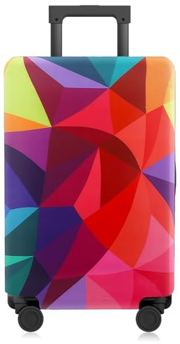 QINGZY Kofferhülle, Koffer Abdeckung, Luggage Gepäck Cover, Elastische Schutzhülle für Reisekoffer, Kofferschutzhülle Waschbar, Gepäckabdeckung Koffer, Kofferbezug für Reisegepäck (XL, 29-32,C)