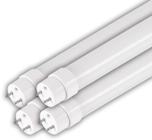 V-TAC 4x LED Röhre 150 CM - T8 - G13-Fassung 20W - 2100 Lumen - Samsung Chip - LED-Röhren für Decke, Wand, Garage, Geschäft - T8 Röhre - Ersatz für Neonröhren - Licht 6500K Kaltweiß