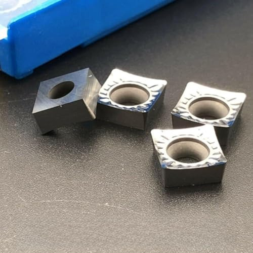 10 Stück SCGT09T308-AK SCGT32.52-AK Hartmetall-Wendeschneidplatten für Aluminium für CNC-Drehmaschine, Endbearbeitung und Endbearbeitung, hohe Griffigkeit, starke Verschleißfestigkeit,