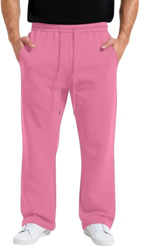 Pantalon Homme Cargo Professionnel Randonnée Leger Militaire Cargo Ete Peche Fluide Militaire Cuisine Fermeture Treillis Pince Pantalons de Sport Homme Rose M