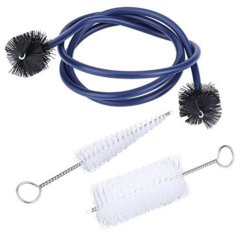 Trompetenreinigung Set, Trompetenbürste Reinigungsset von Trompete Kit Bürste Mundstück Ventil Bürste flexibel Zubehör Pflege für Musikinstrument Musik-Set 3